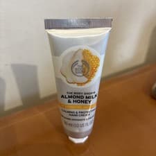 Image of The Body Shop Almond Milk & Honey Hand Cream 30ml Soothing Dry Skin