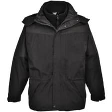 Image of Portwest S570 Aviemore 3-in-1 Waterproof Windproof Jacket Fleece Lining Men Coat