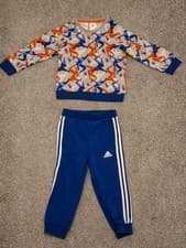 Image of 18-24 Months Adidas Baby Boy 2 Pieces Tracksuit Set