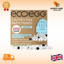 Image of Ecoegg Laundry Egg Refill Pellets, 50 Wash Fresh Linen