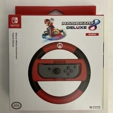 Image of Hori Mario Kart Deluxe 8 Nintendo Switch. Deluxe Wheel Attachment