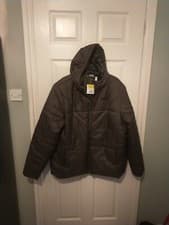 Image of PUMA Essential Padded Men's Jacket Size M - Grape Leaf Green PRICE DROP