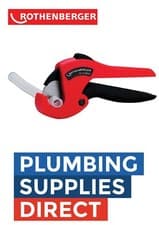 Image of * Rothenberger - Rocut 26TC Plastic Pipe Cutter 0-26mm - 5.2005