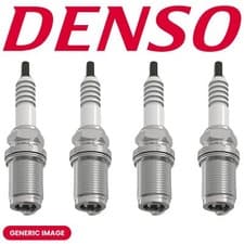 Image of Denso 4x Spark Plugs Fits Saab Smart Subaru Suzuki Toyota Vauxhall Volvo IKH20TT
