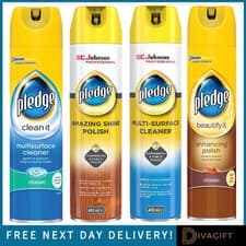 Image of PLEDGE MULTISURFACE ENHANCING CLASSIC WOOD SHINE POLISH CLASSIC CLEANER SPRAY