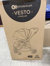 Image of Kinderkraft Vesto Stroller Lightweight Pushchair with Large Waterproof Hood