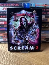 Image of Scream 2 (1997) Custom Slipcover 4K UHD / Blu Ray Case Size
