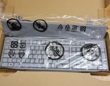 Image of Genuine Dell KB212 Light Grey USB Keyboard New in Box
