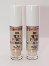 Image of REVOLUTION IRL FILTER FINISH SOFT MATTE WATERPROOF CONCEALER 4g - CHOOSE SHADE