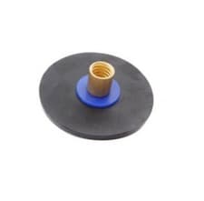 Image of Horobin 4 Inch Drain Rod Plunger Attachment Universal Rubber Tool Metal Thread
