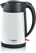 Image of Bosch DesignLine TWK3P421GB Stainless Steel Cordless Kettle 1.7L 3000W - White