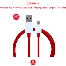 Image of OnePlus 6.5A USB-C Cable for 65W Super Warp Charge - 1M - Original & Fast - New