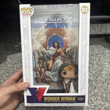 Image of Funko Pop! Vinyl Comic Cover: Wonder Woman Rebirth 80th Anniversary #55010 NEW