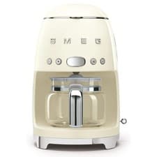 Image of Smeg Retro Drip Filter Coffee Machine DCF02CRUK – Cream DCF02CRUK