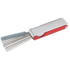 Image of Draper Welding Nozzle Files Cleaner Stainless Steel For Cleaning Holes With Case