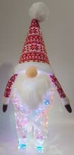 Image of Dream Gonk Christmas Decoration 100 White LED Light Standing Santa 46cm RS05959