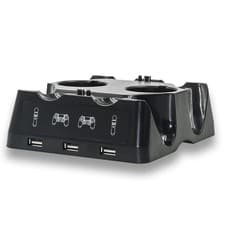 Image of For PS4 VR Controllers 4in1 Multifunctional Fast Charging Dock for MOVE