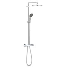 Image of Grohe Vitalio Comfort 250 Thermostatic Shower System 26677000
