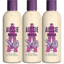 Image of Aussie Mega Shampoo For Everyday Cleaning 300ml x 3