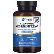 Image of Glucosamine and Chondroitin Complex – 200 Tablets | 8 Nutritional Ingredients