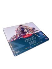 Image of Derwent Coloursoft Pencil Set in Original Tin - 24 Count (0701027) New Sealed