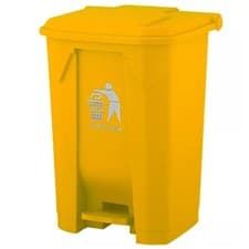 Image of Recycling Dustbin Rubbish Pedal Bin Waste Trash Kitchen Home Office 30L 50L 80L