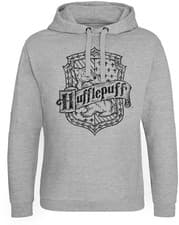 Image of Harry Potter Hoodie-Hufflepuff Washed Crest Epic WB-37-HP021