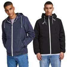 Image of Jack & Jones Mens Jorluke Reinforced Light Regular Fit Jacket 49% OFF RRP