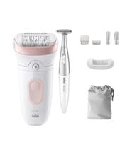 Image of Braun Silk-epil 7 SE7-210 Epilator + Mini Trimmer Wet&Dry Wide Head +8 Extras