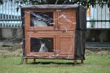 Image of RABBIT / GUINEA PIG HUTCH HUTCHES RUN RUNS BUNNY BUSINESS BB-36-DDL-COVER 