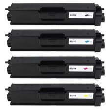 Image of 4 Compatible TN321 Laser Toner Cartridges replacement Set for Brother Printers