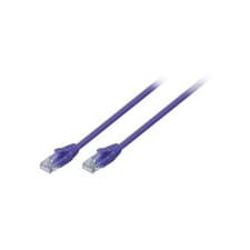 Image of Lindy 5m Cat.6 U/UTP Network Cable Purple. Cable length: 5 m Cable standard: ...