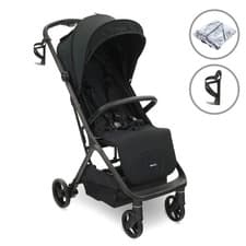 Image of My Babiie MBX7 Plus Auto-Fold Compact Stroller - Black