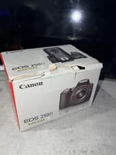 Image of Canon EOS 250D| 18‑55mm Lens-Excellent Condition, Used Once! + 2 Extra Batteries