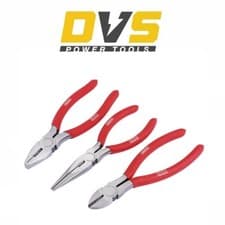 Image of Draper Redline 67924 160mm Pliers Set with PVC Dipped Handles 3 piece