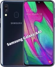 Image of Samsung Galaxy A40, 64GB, BLACK,  Unlocked android phone, Pristine condition