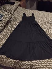 Image of Mint Velvet Womens Size L Olive Green Strap Dress New With Tags
