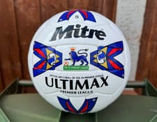 Image of Mitre Ultimax Football P League Match Ball Training Soccer Ball | Size 5