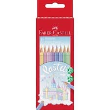 Image of Faber-Castell Pastel Colour Pencils - Hexagonal
