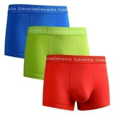 Image of Mens Cavailia Underwear Elasticated Stretch Cotton Rich Boxer Short Style H-11