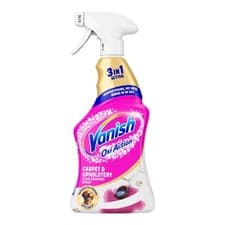 Image of Vanish Gold Oxi Action Carpet Cleaner Upholstery Stain Odour Remover Spray 500ml