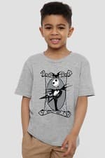Image of The Nightmare Before Christmas Jack Skellington Frame Kids T-Shirt
