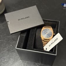 Image of D1 Milano Ultra Thin Rose Gold Watch D1-UT BL 06