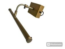 Image of Tru Slim Wall Mounted LED Picture Light brushed antique brass 12” / 30cm / 300mm