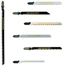 Image of Saxton Jigsaw Blades Wood Metal Plastic fit Bosch Makita Dewalt etc