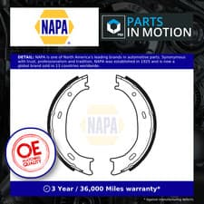 Image of Handbrake Shoes Set NBS5010 NAPA Parking 0024205820 0034201420 0034203420 New