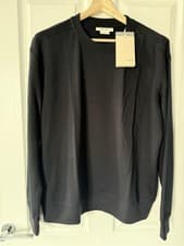 Image of Icebreaker Large BNWT Black Merino Blend 200 Shifter Long Sleeve Sweatshirt NEW