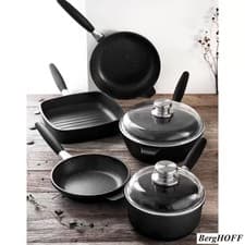 Image of BergHOFF Champion Eurocast 7-Piece Cookware Set – Non-Stick Induction Compatible