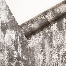 Image of Charcoal Grey Metallic Copper Industrial Distressed Concrete Effect Wallpaper