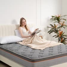 Image of 🔥25cm-Luxury Memory Foam Mattress With 9-Zone Pocket Sprung 3ft 4ft6 5ft Size